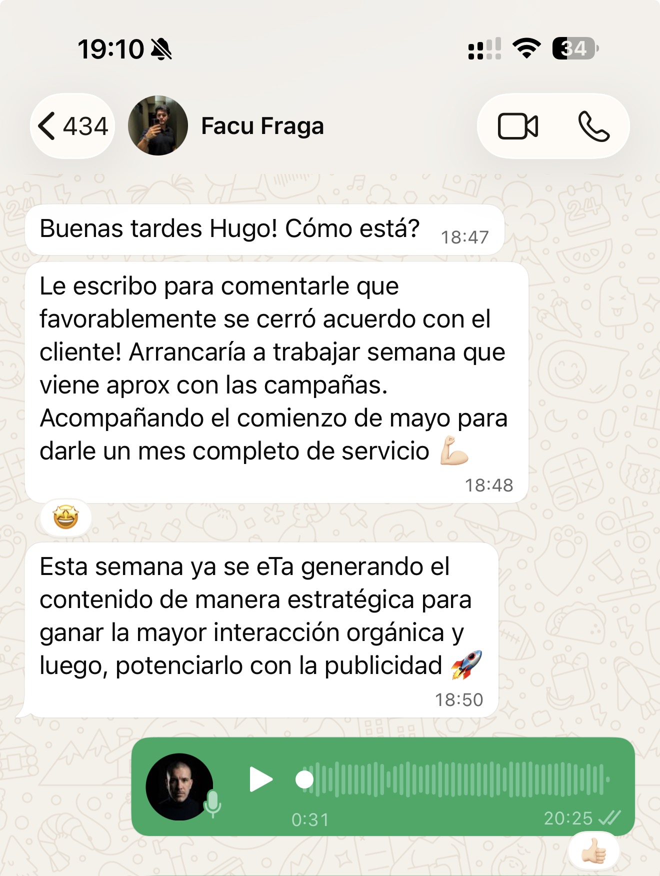 Alumno generando resultados - Propify Academy